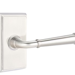 emtek exterior door lever