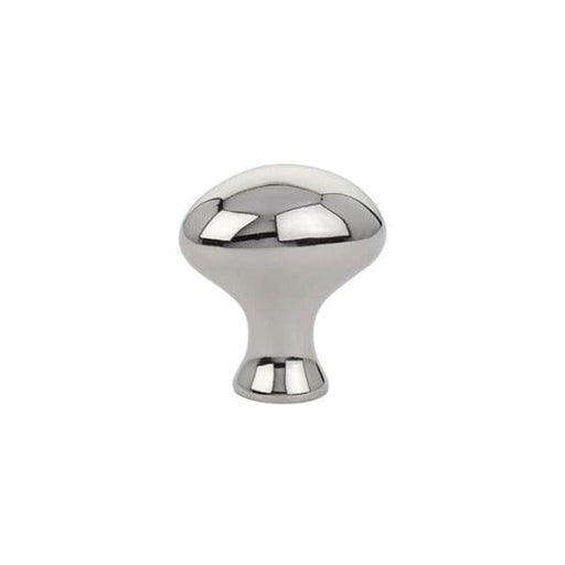 Emtek Egg 1" Cabinet Knob 86015US14 Polished Nickel