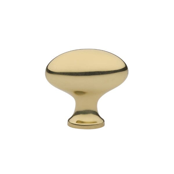 Emtek Egg 1" Cabinet Knob 86015US3 Polished Brass