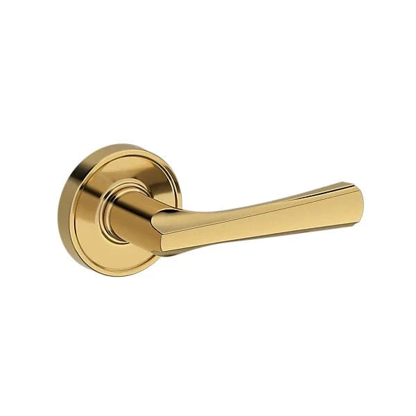 Baldwin Reserve Wyndcliff Lever with Recessed Round Rose