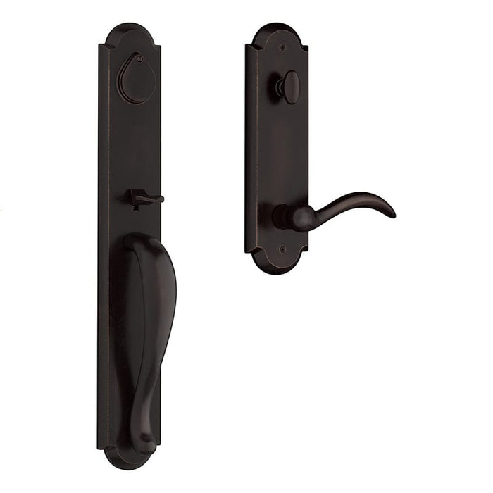 Baldwin Reserve Elkhorn With Arch Lever And Rustic Arch Rose