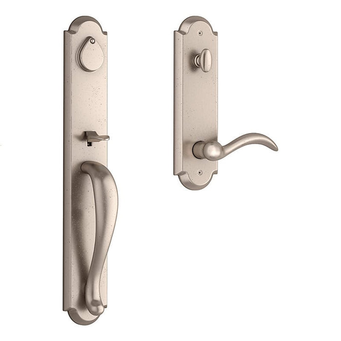 Baldwin Reserve Elkhorn With Arch Lever And Rustic Arch Rose