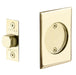 Emtek Passage Tubular Pocket Door Lock 2014US3 Polished Brass