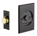 Emtek Privacy Tubular Pocket Door Lock 2015US10B Oil Rubbed Bronze