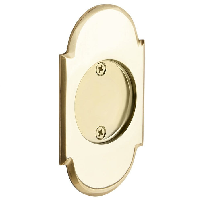 Emtek Tubular No 8 Dummy Pocket Door 2036US3NL Unlacquered Brass