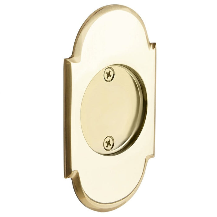 Emtek Tubular No 8 Dummy Pocket Door 2036US3 Polished Brass