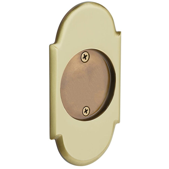 Emtek Tubular No 8 Dummy Pocket Door 2036US7 Antique Brass