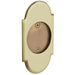 Emtek Tubular No 8 Dummy Pocket Door 2036US7 Antique Brass