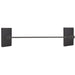 Emtek 30" Modern Brass Towel Bar With Modern Rectangular Rosette 2802312US10B Oil Rubbed Bronze
