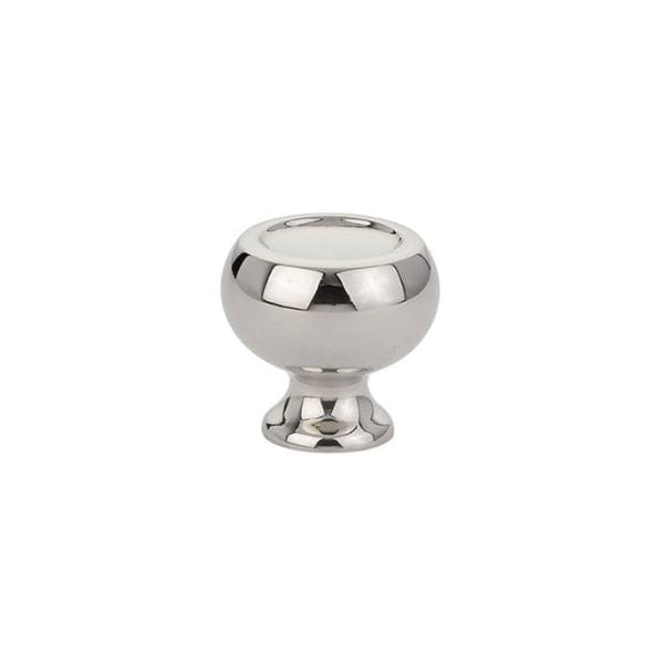 Emtek Atomic 1" Cabinet Knob 86314US14 Polished Nickel