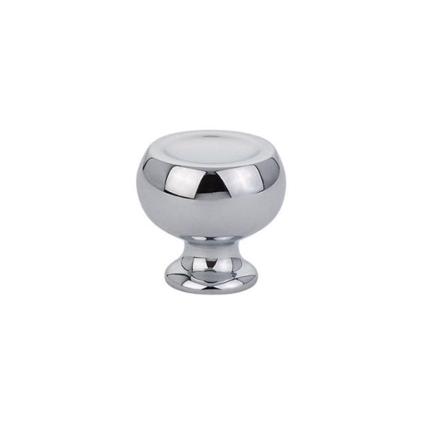 Emtek Atomic 1" Cabinet Knob 86314US26 Polished Chrome