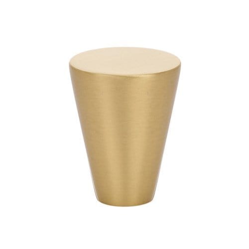 Emtek Cone 1 1/8" Cabinet Knob 86262US4 Satin Brass