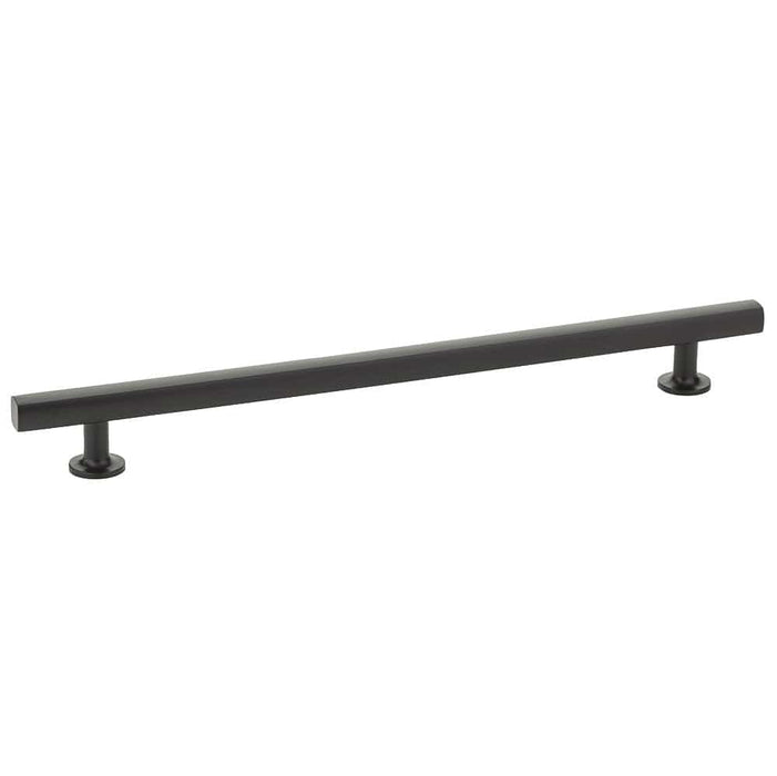 Emtek Freestone 10&quot; Cabinet Pull 86677US19 Flat Black