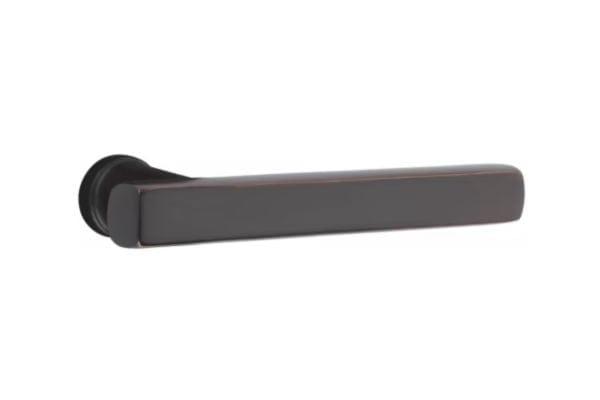 Emtek Davos Single Cylinder Handleset - Oil Rubbed Bronze
