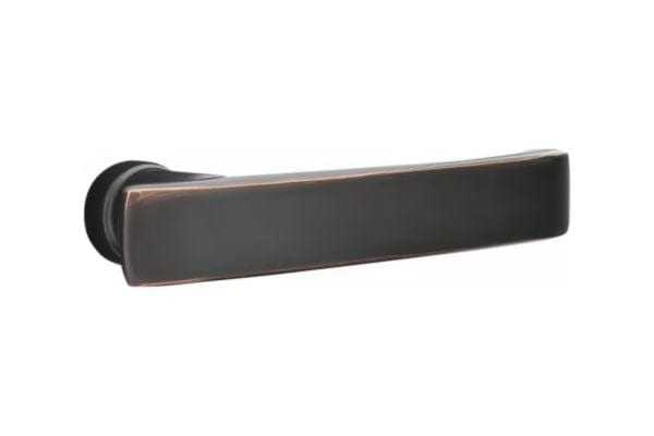 Emtek Davos Single Cylinder Handleset - Oil Rubbed Bronze