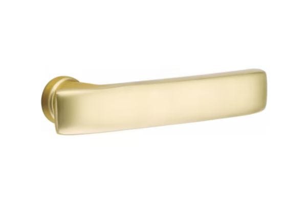 Emtek Lausanne Single Cylinder Handleset - Satin Brass