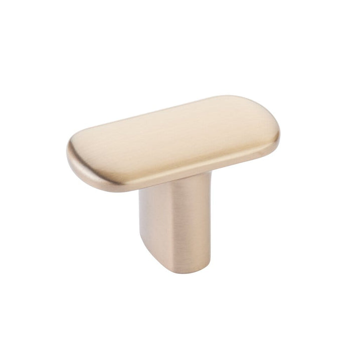 Emtek Habitat T Knob Satin Brass 86624US4
