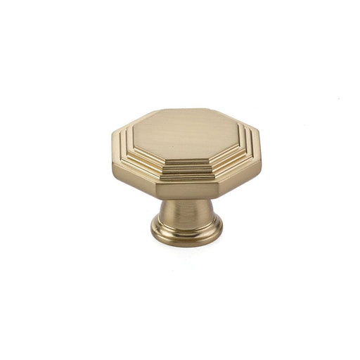 Emtek Midvale 1 3/4" Cabinet Knob 86466US4 Satin Brass