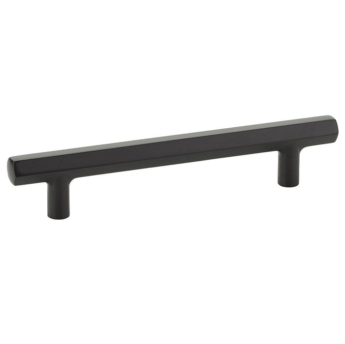 Emtek Mod Hex 5" Cabinet Pull 86679US19 Flat Black