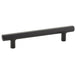 Emtek Mod Hex 5" Cabinet Pull 86679US19 Flat Black