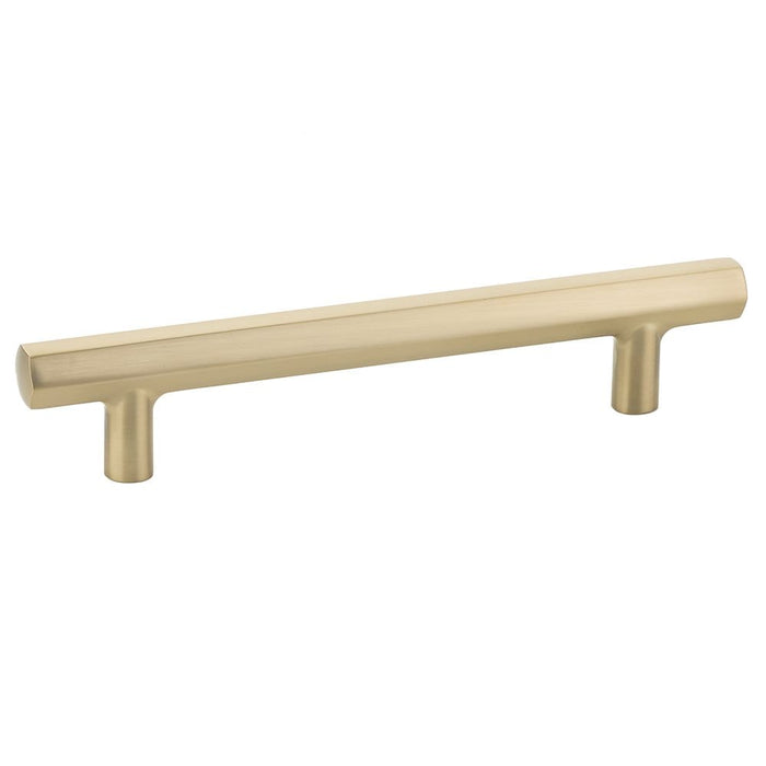 Emtek Mod Hex 5" Cabinet Pull 86679US4 Satin Brass