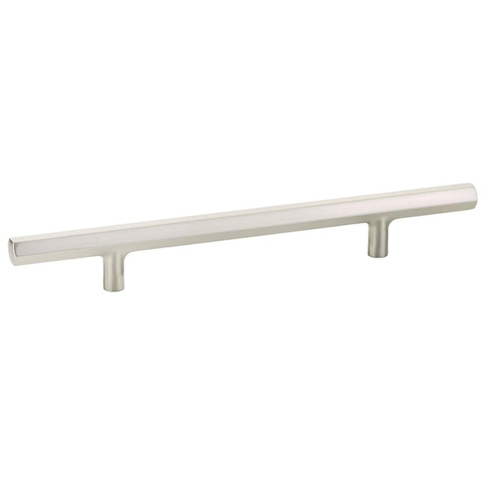 Emtek Mod Hex 6" Exteneded Cabinet Pull 86685US15 Satin Nickel
