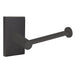 Emtek Modern Brass Paper Holder With Modern Rectangular Rosette 280412US10B Oil Rubbed Bronze