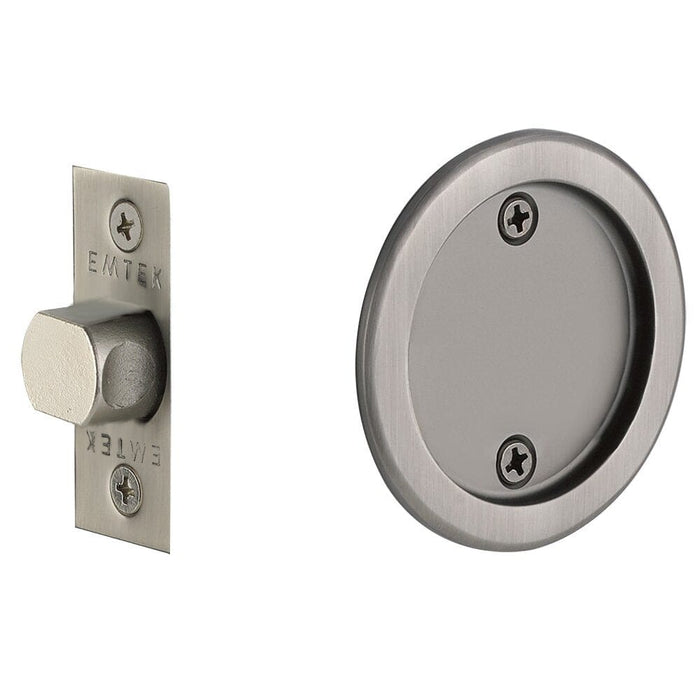 Emtek Tubular Round Passage Pocket Door Lock