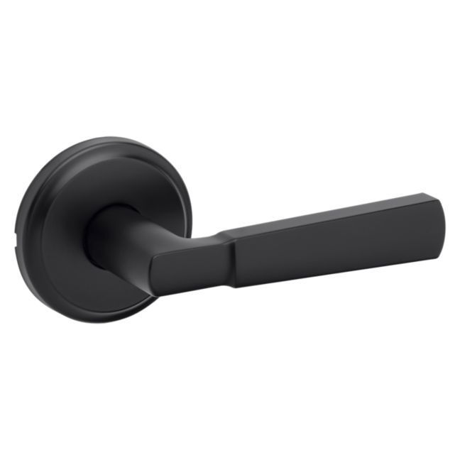 Kwikset Perth Lever in Matte Black