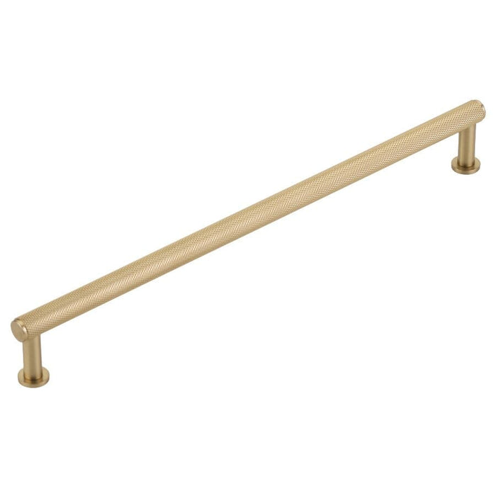 Schaub Pub House Knurled 10" Pull 5010-SSB Satin Brass