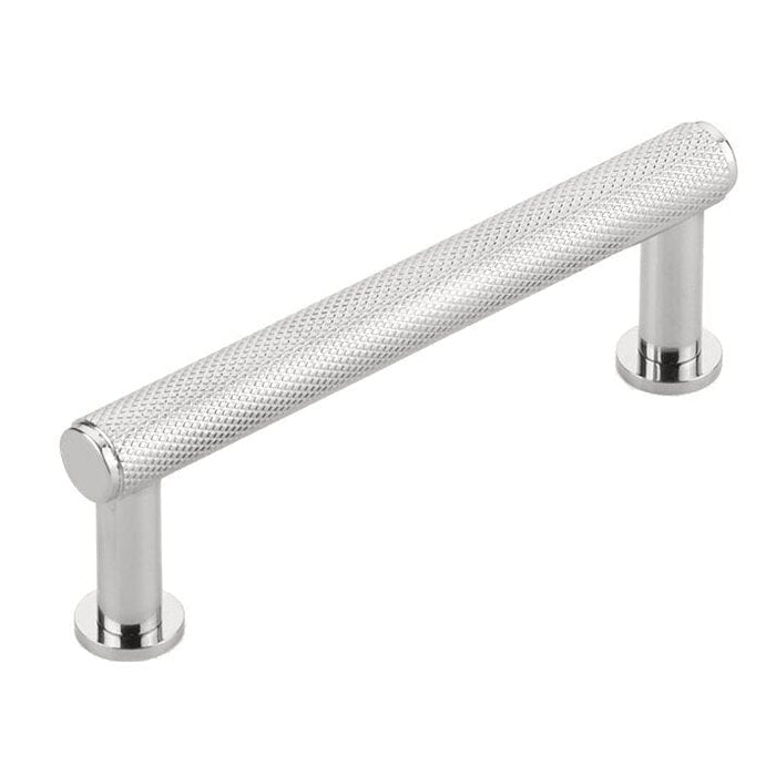 Schuab 3 1/2" Pub House Knurled Pull 5003- 26 Polished Chrome