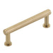Schuab 3 1/2" Pub House Knurled Pull 5003- SSB Satin Brass