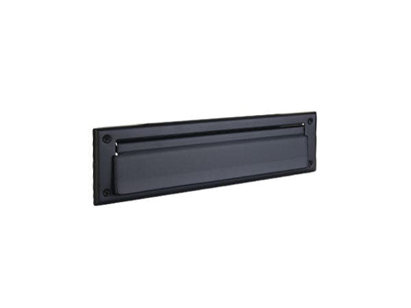 Emtek 2280 Solid Brass Mailbox Slot in Flat Black