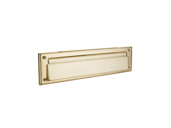 Emtek 2280 Solid Brass Mailbox Slot in Satin Brass