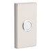 Baldwin 4863 Contemporary Bell Button in Lifetime Polished Nickel
