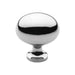 Baldwin 4913 Oval Cabinet Knob in Polished Chrome