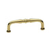 Baldwin 4964 Colonial 4" CTC Cabinet Pull in Polished Brass