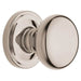 Baldwin Estate 5015 Knob with Classic Rose in Lifetime Polished Nickel