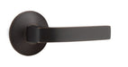 Emtek Breslin Lever with Modern Rosette in Oil Rubbed Bronze