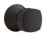 Emtek Freestone Knob with Modern Rosette in Oil Rubbed Bronze