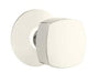 Emtek Freestone Knob with Modern Rosette in Polished Nickel
