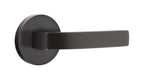 Emtek Breslin Lever with Disk Rosette in Oil Rubbed Bronze