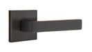 Emtek Dumont Lever with Square Rosette in Oil Rubbed Bronze