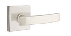 Emtek Geneva Lever with Square Rosette in Satin Nickel