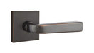 Emtek Sion Lever with Square Rosette in Oil Rubbed Bronze
