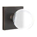 Emtek Bristol Crystal Knob with Square Rosette in Oil Rubbed BronzeEmtek Bristol Crystal Knob with Square Rosette in Satin Nickel Emtek Bristol Cyrstal Knob with Square Rosette in Oil Rubbed Bronze