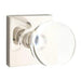 Emtek Bristol Crystal Knob with Square Rosette in Polished NickelEmtek Bristol Crystal Knob with Square Rosette in Satin Nickel Emtek Bristol Cyrstal Knob with Square Rosette in Polished Nickel
