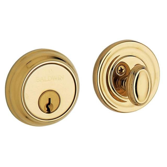 Baldwin Estate 8031 Traditional Single Cylinder Deadbolt 1 5/8" Door Prep