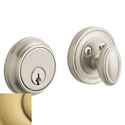 Baldwin Estate 8031 Traditional Single Cylinder Deadbolt 1 5/8" Door Prep