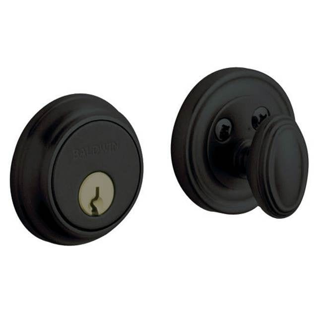 Baldwin Estate 8031 Traditional Single Cylinder Deadbolt 1 5/8" Door Prep